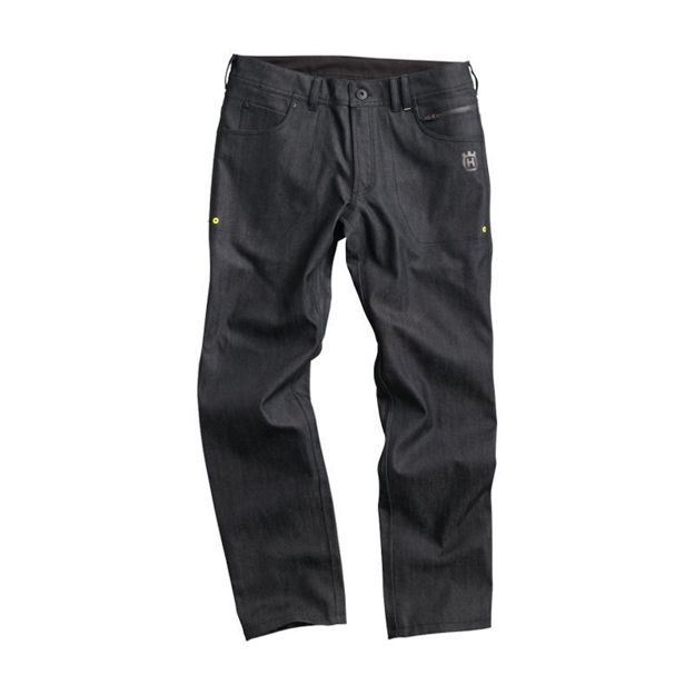 מכנסי רכיבה ג׳ינס - HUSQVARNA - PROGRESS קצר