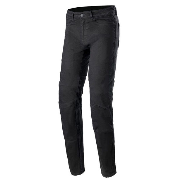 מכנסי רכיבה ג'ינס  COPPER PRO TECH שחור