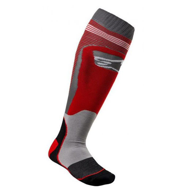 גרביים PLUS1 MX אדום/אפור