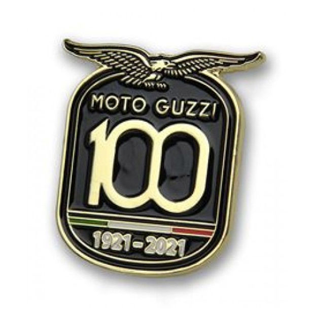 סמל רקמה (טלאי) 100 שנים Moto Guzzi