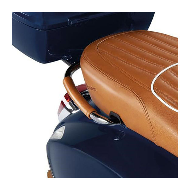 	VESPA REAR HANDLE COVER IN REAL LEATHER