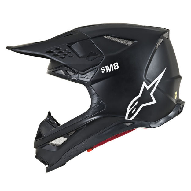 קסדת שטח ALPINESTARS S-M8 שחור מט