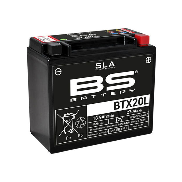 תמונה של מצבר SLA BTX20L (FA)