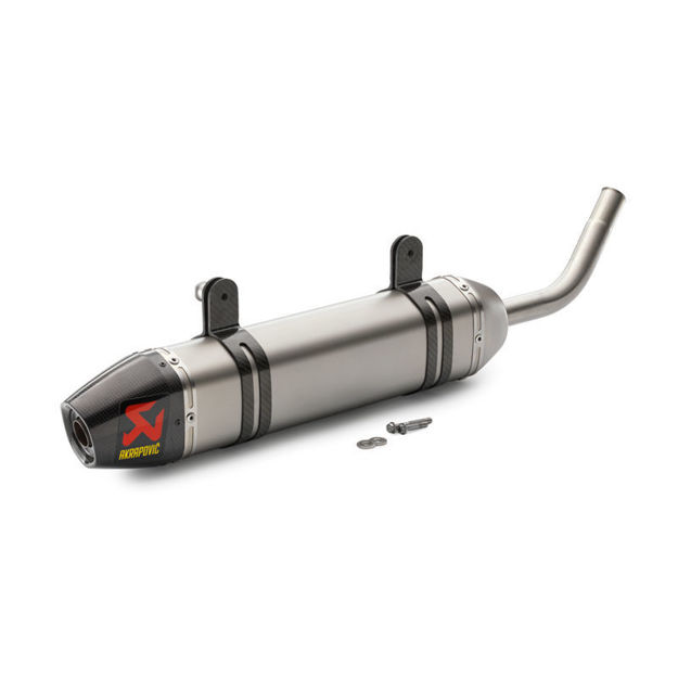 משתיק "AKRAPOVIC "SLIP-ON LINE ל- HUSQVARNA TC/TE 125 13-16