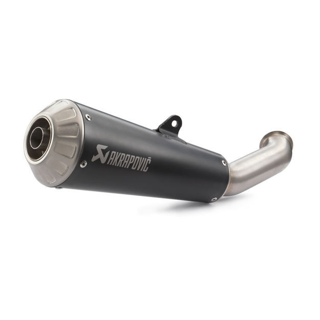 משתיק "AKRAPOVIC "SLIP-ON LINE לכל הנפחים - 20-21 HUSQVARNA VITPILEN, SVARTPILEN