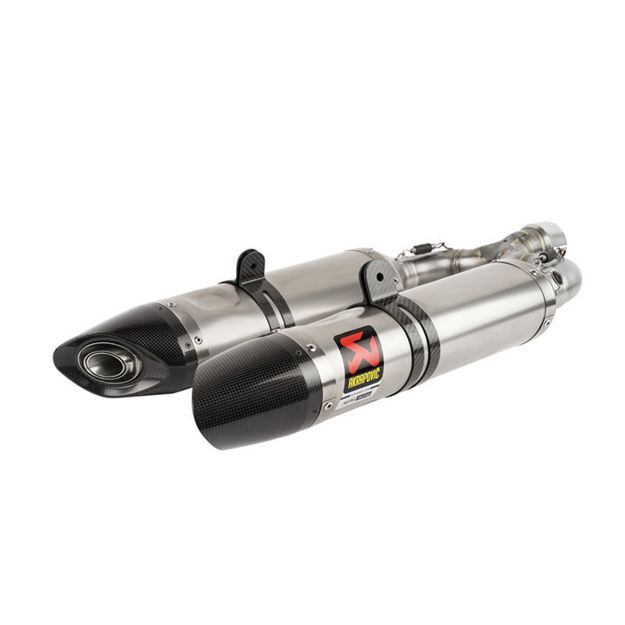 מערכת אגזוז מלאה (סט) AKRAPOVIC ל- APRILIA SHIVER 900