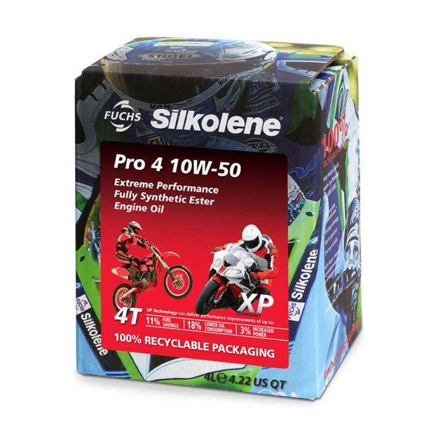 תמונה של SILKOLENE PRO 4 10W-50 XP 4L CUBE