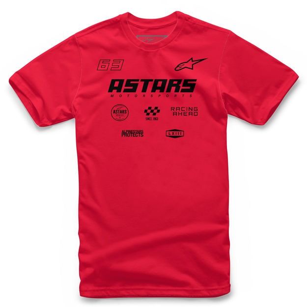 תמונה של חולצת טי MULTI RACE אדום