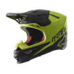 קסדת שטח ALPINESTARS SUPERTECH S-M10 ECHO צהוב מרקר/שחור