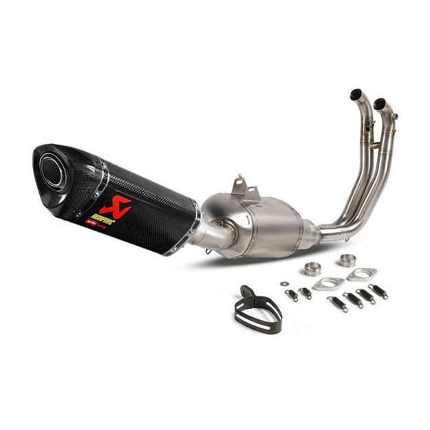 אגזוז AKRAPOVIC FULL SYSTEM עם תקינה לכביש ציבורי ל- APRILIA RS 660/TUONO 660