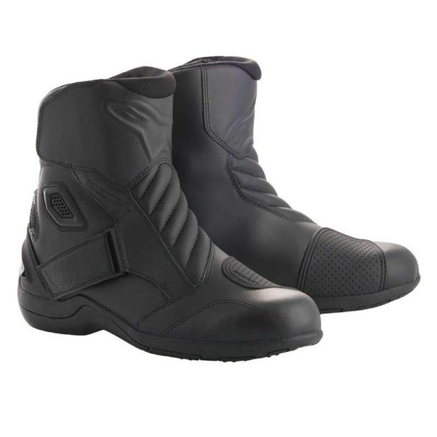 תמונה של מגפי רכיבה טורינג alpinestars  new land drystar שחור אדום