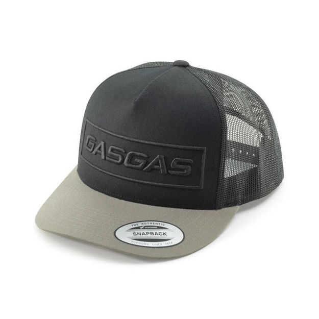 כובע FULL GAS TRUCKER אפור/שחור GASGAS ONE SIZE