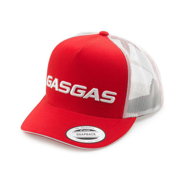 כובע GASGAS TRUCKER   אדום  GAZGAZ ONE SIZE