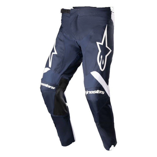 מכנסי רכיבה RACER HOEN נייבי/לבן ALPINESTARS