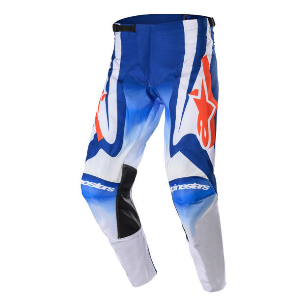 מכנסי רכיבה RACER SEMI כחול/כתום  ALPINESTARS