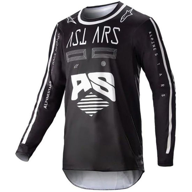 חולצת רכיבה RACER FOUND שחור ALPINESTARS