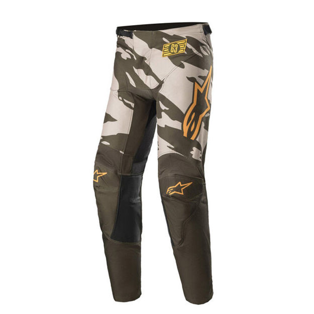 מכנסי רכיבה  RACER TACTICAL צבאי/חול/כתום  ALPINESTARS