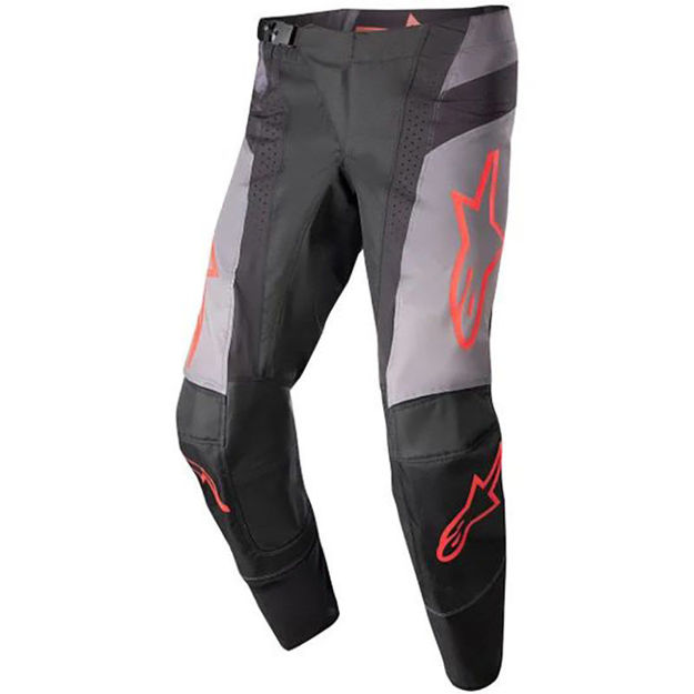 מכנסי רכיבה TECHSTAR SEIN שחור/אדום  ALPINESTARS