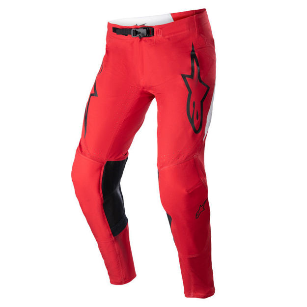 מכנסי רכיבה SUPERTECH RISEN אדום מארס/לבן   ALPINESTARS