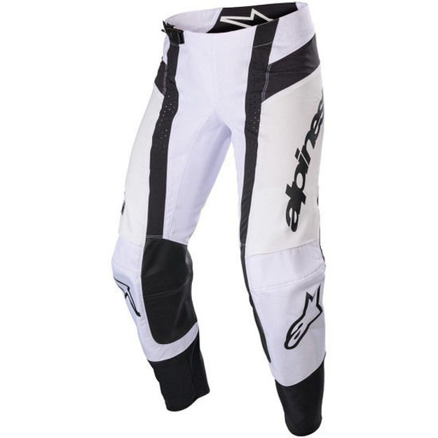 מכנסי רכיבה TECHSTAR ARCH לבן/שחור ALPINESTARS