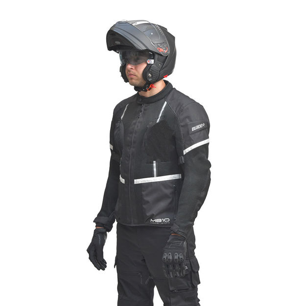 מעיל קיץ + בטנה חיצונית BLADE MB10 שחור אפור
