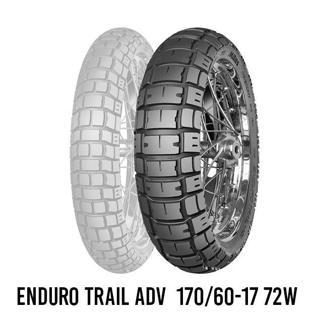 צמיג אדוונצ׳ר 170/60-17 MITAS ENDURO TRAIL ADV 72W
