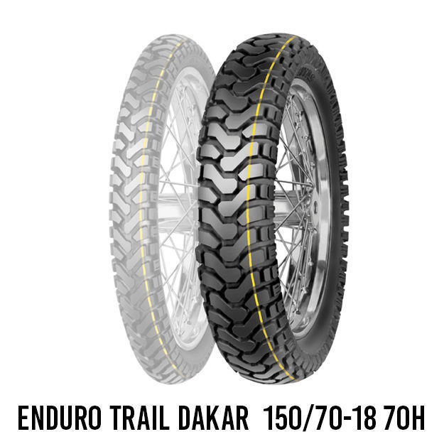 צמיג אדוונצ׳ר MITAS ENDURO TRAIL DAKAR  150/70-18 70H