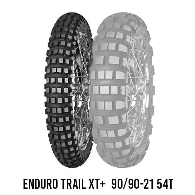 צמיג אדוונצ'ר קדמי MITAS ENDURO TRAIL XT+ 90/90-21 54T