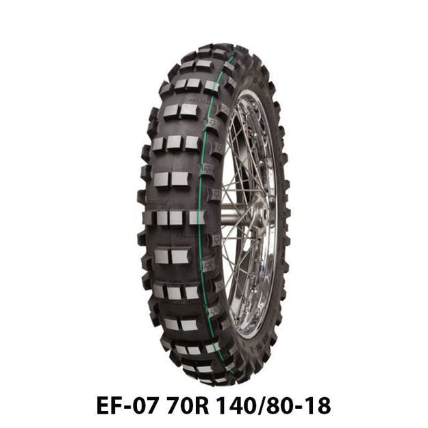 צמיג שטח MITAS EF-07 70R 140/80-18 פס ירוק