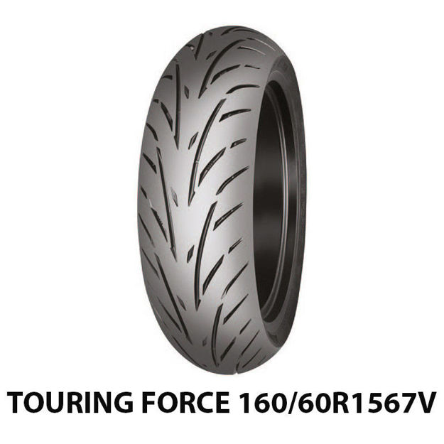 צמיג אחורי MITAS 160/60R1567V TOURING FORCE TL