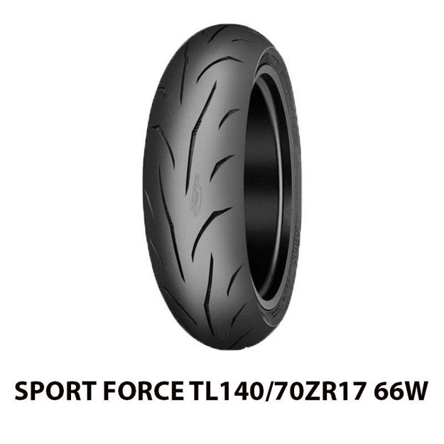 צמיג אחורי MITAS  SPORT FORCE+TL140/70ZR17 66W