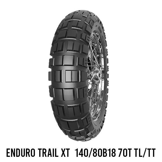 צמיג אדוונצ׳ר MITAS ENDURO TRAIL XT 140/80-B18 70T