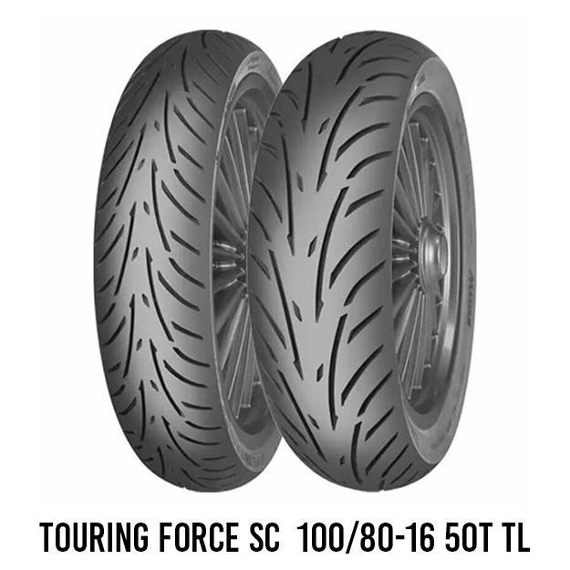 צמיג לקטנוע MITAS TOURING FORCE SC 110/80-16 50P