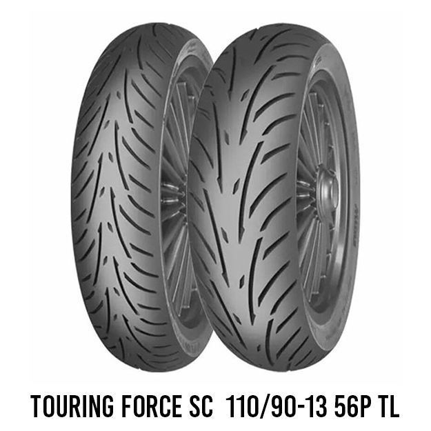 צמיג לקטנוע MITAS TOURING FORCE SC 110/90-13 56P