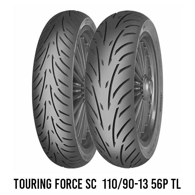 צמיג לקטנוע MITAS TOURING FORCE SC 110/90-13 56P