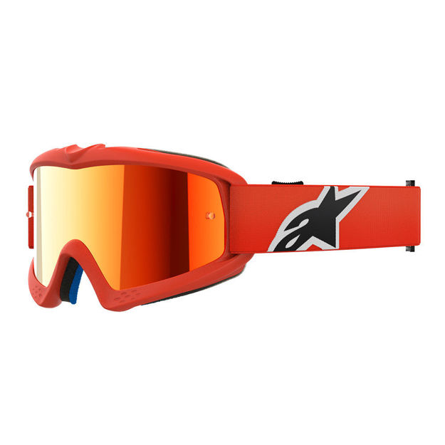 משקפי אבק ילדים ALPINESTARS VISION YOUTH CORP כתום/מראה/אדום