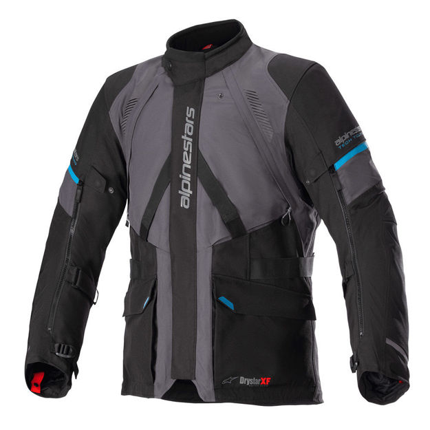 מעיל אדוונצ׳ר ALPINESTARS MONTEIRA DS XF אפור/שחור/כחול