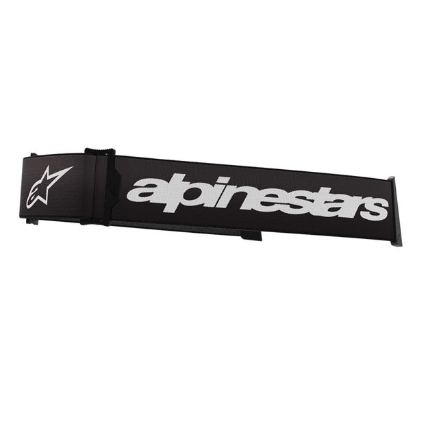 רצועה למשקפי אבק ALPINESTARS SUPERTECH שחור/לבן