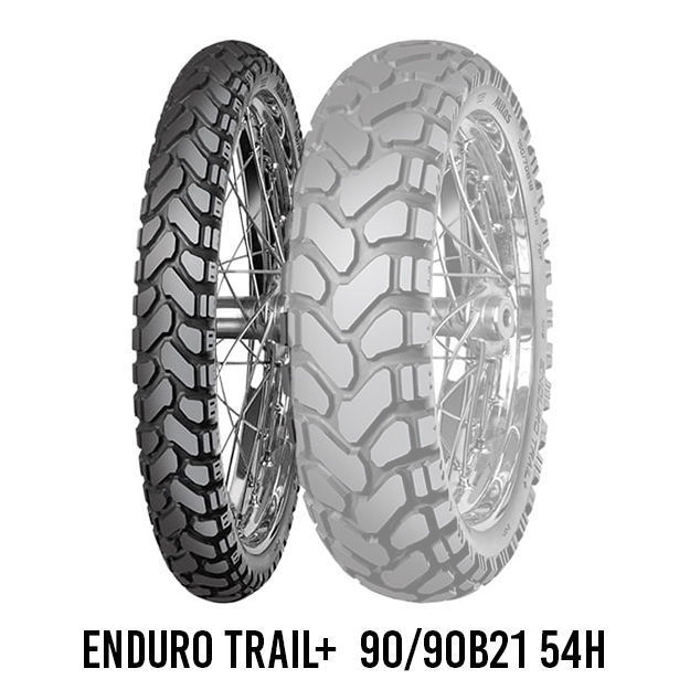 צמיג  קדמיMITAS 90/90B21 54H  ENDURO TRAIL+ TL/TT