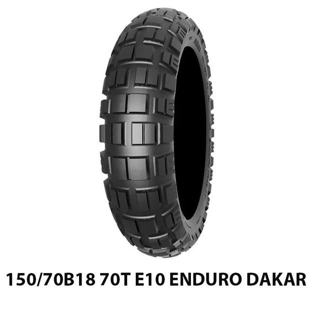 צמיג אחורי MITAS  150/70B18 70T E10 ENDURO DAKAR