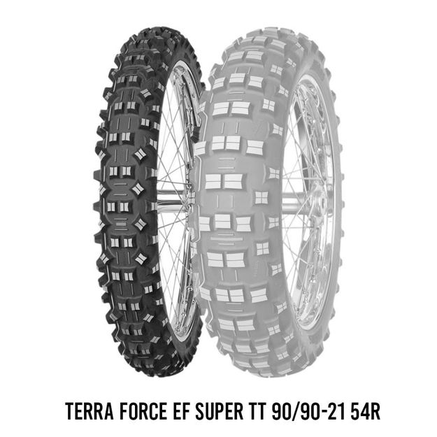 צמיג קדמי   MITAS TERRA FORCE EF SUPER TT 90/90-21 54R