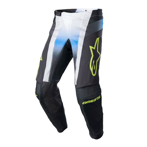 מכנסי רכיבה TECHSTAR PUSH כחול/לבן  ALPINESTARS