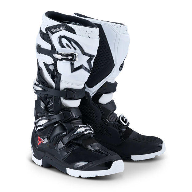 מגפי ENDURO TECH 7 שחור/לבן