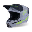 קסדת שטח ALPINESTARS S-M3 RADIUM אפור/שחור/צהוב מט