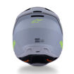 קסדת שטח ALPINESTARS S-M3 RADIUM אפור/שחור/צהוב מט