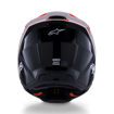 קסדת שטח ALPINESTARS S-M3 RADIUM שחור/אדום/לבן