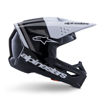 קסדת שטח ALPINESTARS S-M3 RADIUM שחור/לבן/אפור