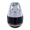 קסדת שטח ALPINESTARS S-M3 RADIUM שחור/לבן/אפור