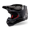 קסדת שטח ALPINESTARS SUPERTECH S-M10 FLOOD שחור/אפור מט/מבריק