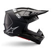 קסדת שטח ALPINESTARS SUPERTECH S-M10 FLOOD שחור/אפור מט/מבריק
